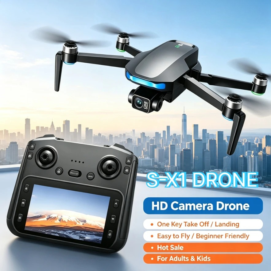 Drone Gimbal 3 Axis - طائرة بدون طيار S-X1 الأصلية مزودة