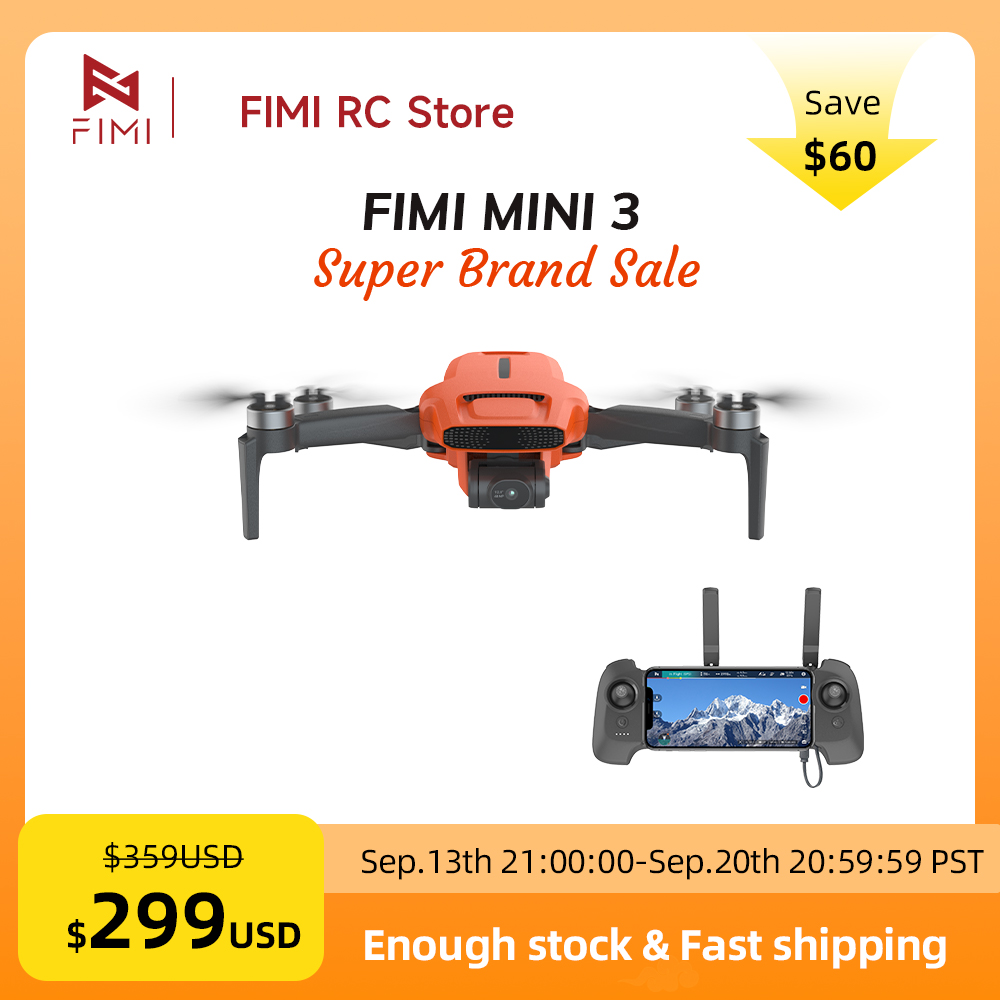 Drone Gimbal 3 Axis - طائرة بدون طيار FIMI MINI 3