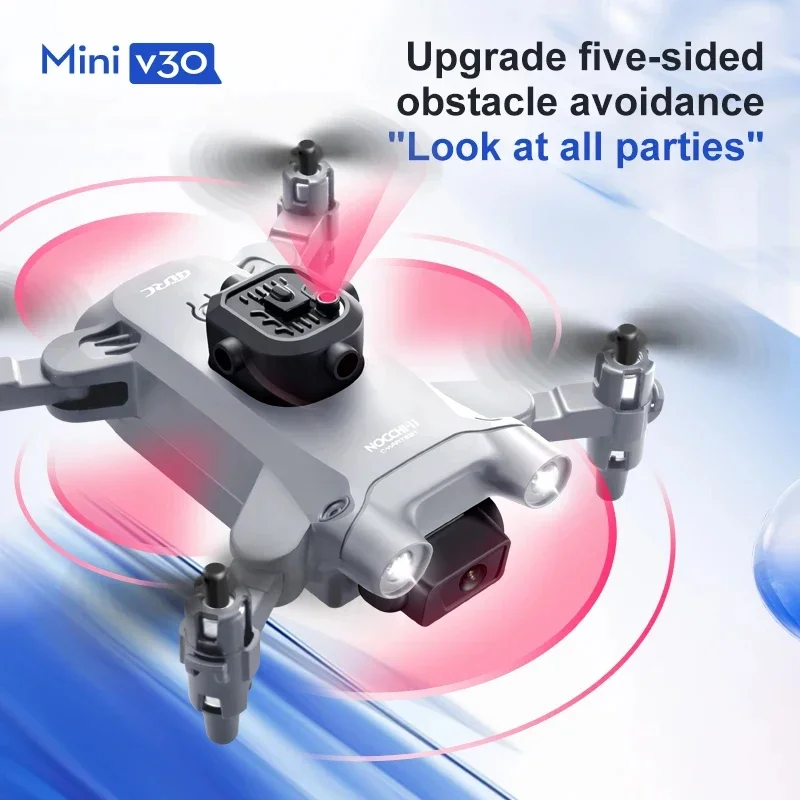 طائرة بدون طيار صغيرة V30 مزود - مراجعة Drone Gimbal 3 Axis وسعره