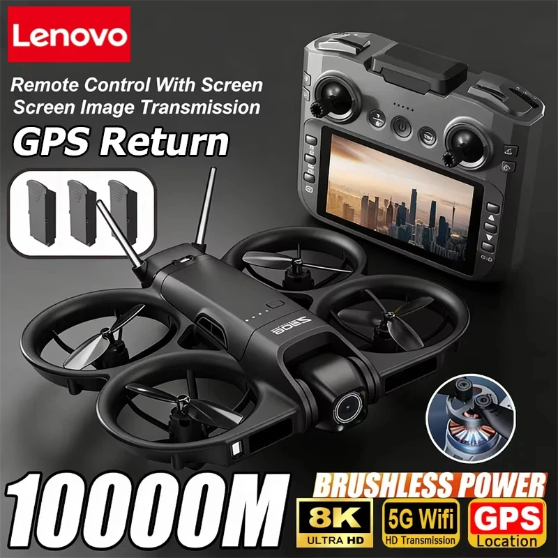 Lenovo Drone 8K Aerial HD Inte - مراجعة Drone Gimbal 3 Axis وسعره